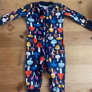 Hanna Andersson Organic Pajamas Moody Mushroom Print 70cm 6-12 months